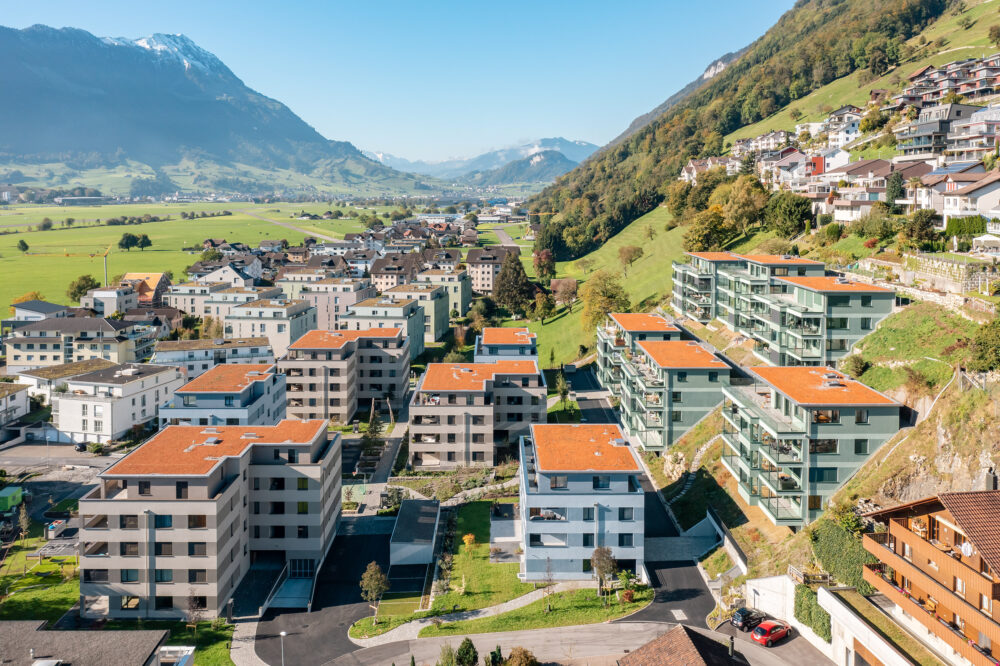 Mehrfamilienhäuser Hirsacher in Ennetbürgen