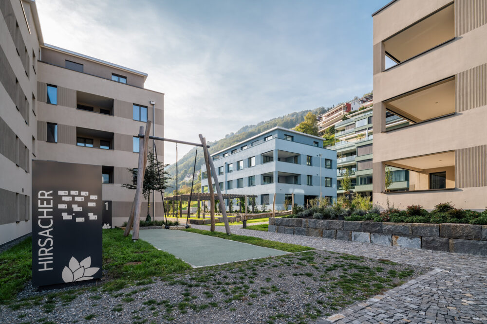 Mehrfamilienhäuser Hirsacher in Ennetbürgen