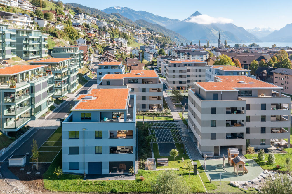 Mehrfamilienhäuser Hirsacher in Ennetbürgen