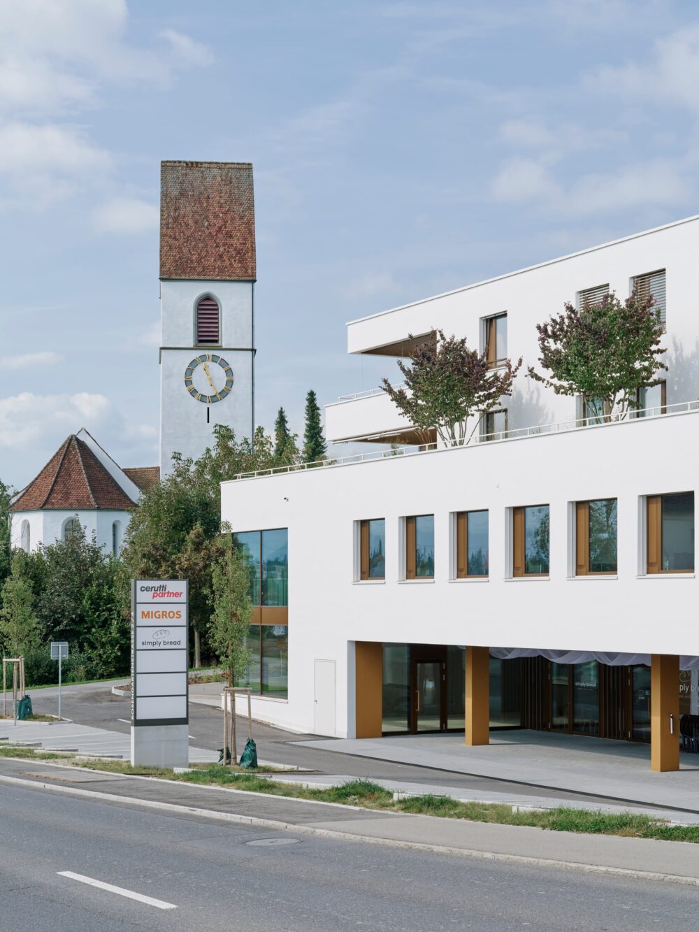 Wohn- und Geschäftshaus Kreuz in Bertiswil LU Ersatzneubau