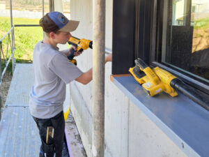 Schnupperlehre Fassadenbauer Mike