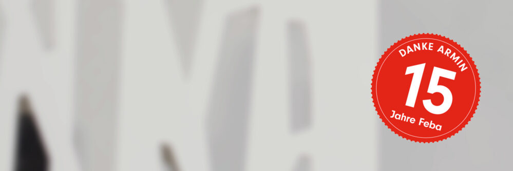 Arbeitsjubiläum | 15 Jahre | Armin Erni