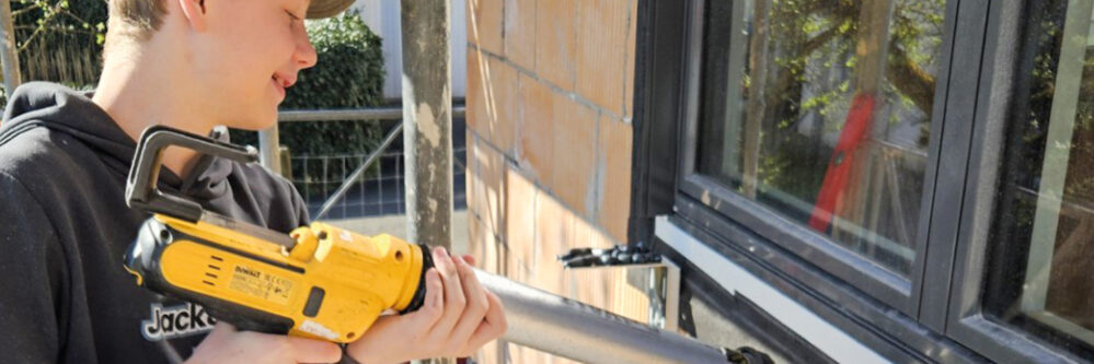 Schnupperlehre Fassadenbauer Mike